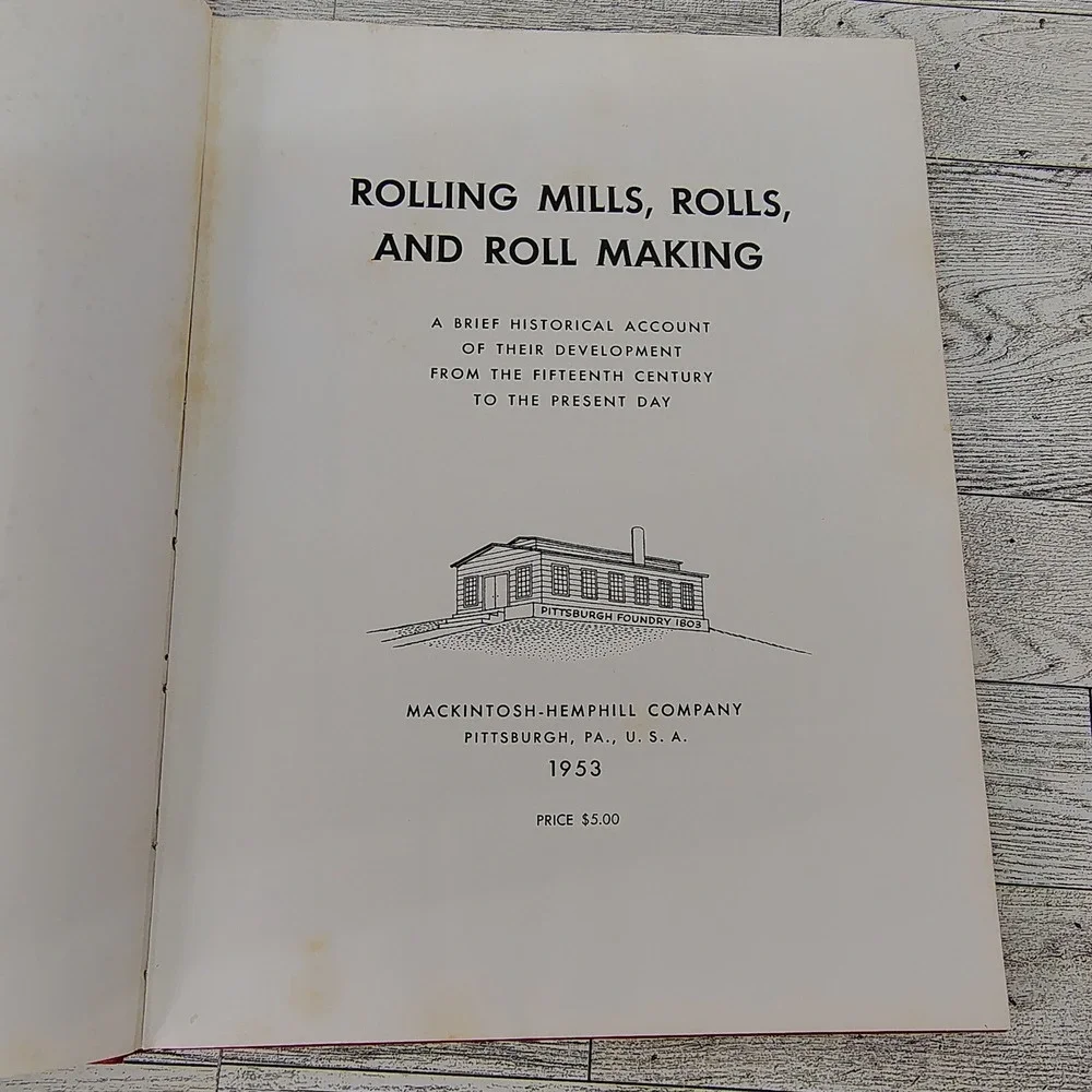 1953 Industrial History Book 